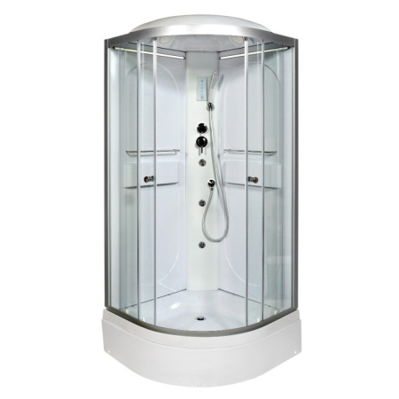 Душевая кабина DTO L 590 LED+GM 90x90 с гидромассажем Душевая кабина DTO L 590 LED+GM 90x90 с гидромассажем