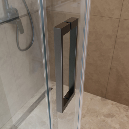 Душевая дверь в нишу BelBagno SOFT_CLOSE-1-BF-1-160-C-GM
