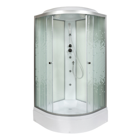 Душевая кабина DTO L 790 GM 90x90 с гидромассажем