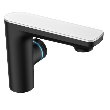 Смеситель для раковины Berges MORANS сенсорный, черный матовый(076002)