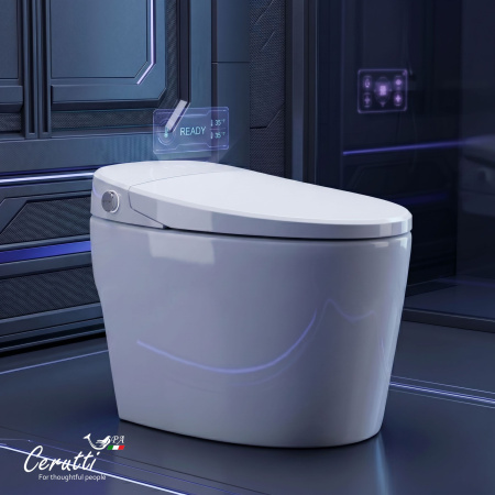 Унитаз Ceruttispa КЛИО (CLIO) Smart CT12153 с дистанционным управлением (680x410x490)