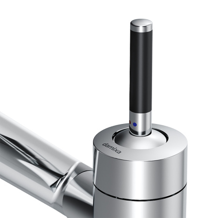 Смеситель для кухонной мойки Damixa Arc 290007464 Хром Черный