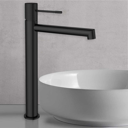 Смеситель для раковины Vincea Desire VBF-1D2MB однорычажный, черный