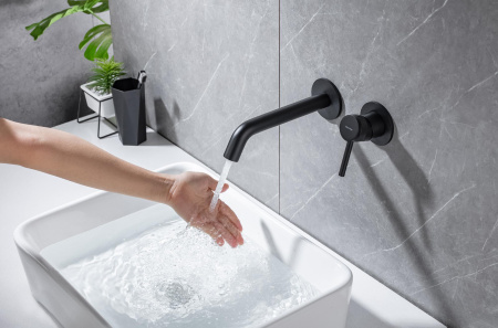 Смеситель Allen Brau Priority 5.31030-31 (с внутренней частью) черный матовый