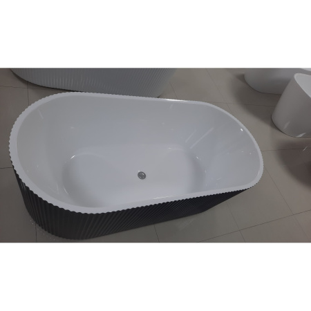 Ванна Frank F6103 White/Black Ванна Frank F6103 White/Black