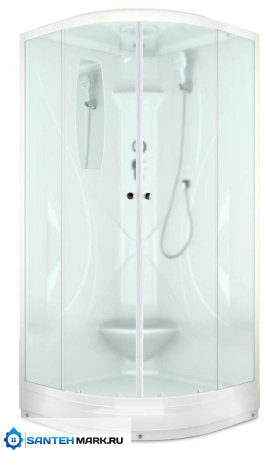 Душевая кабина Domani-Spa Elegance 90х90 матовые стекла