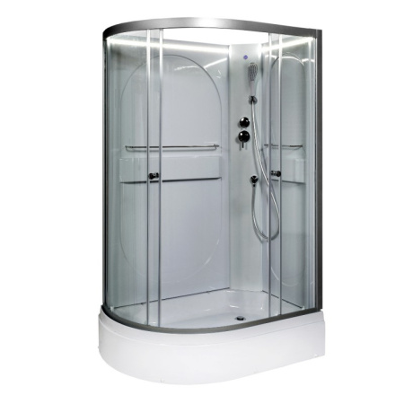 Душевая кабина DTO L 520 R N LED 120x80 с подсветкой Душевая кабина DTO L 520 R N LED 120x80 с подсветкой