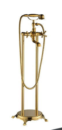 Смеситель Boch Mann VICO G для отдельностоящей ванны, цвет золото, латунь BM9653