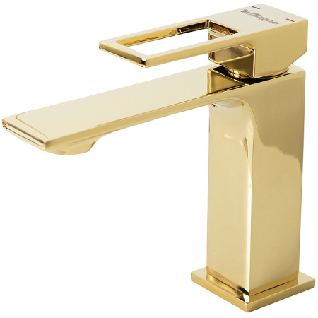 Смеситель для раковины BelBagno Luce LUC-LVM-ORO Золото Смеситель для раковины BelBagno Luce LUC-LVM-ORO Золото