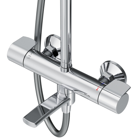 Душевая система AM.PM X-Joy F0785A500 с термостатом Хром