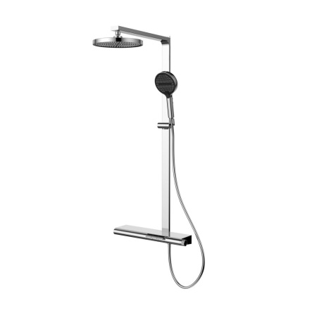 Душевая стойка Vincea Aspire VSFS-4AS1CH с изливом, хром