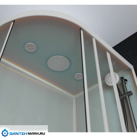 Душевая кабина Frank F412/2R White 120x80 без крыши