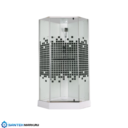 Душевая кабина Ceruttispa Chika без крыши Душевая кабина Ceruttispa Chika без крыши
