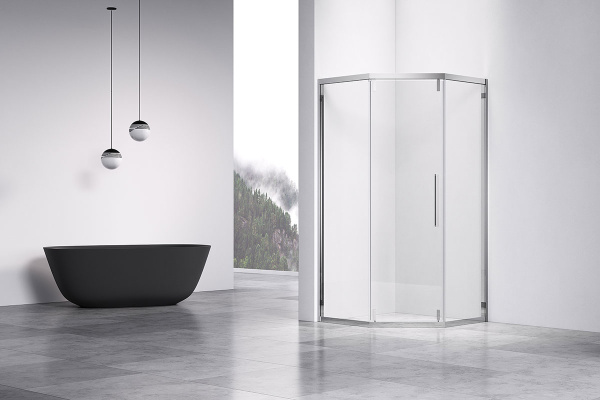 Душевой уголок Vincea Show VSP1-4SH100CL, 1000*1000, хром, стекло прозрачное