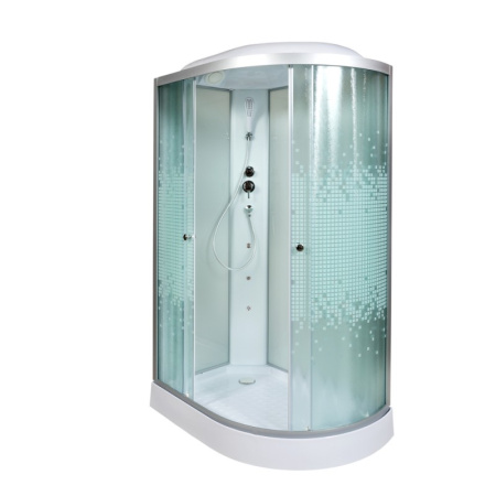 Душевая кабина DTO L 902 L с гидромассажем 120x80
