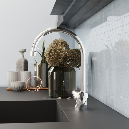 Смеситель для кухонной мойки Damixa Object 340000000 Хром Смеситель для кухонной мойки Damixa Object 340000000 Хром