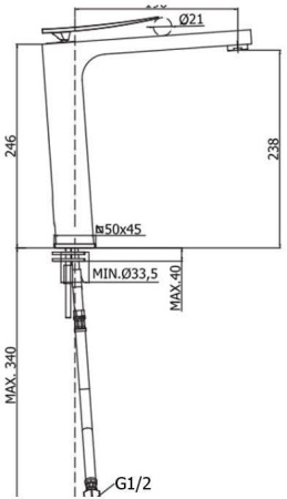 Смеситель Paffoni Elys ELY081CR