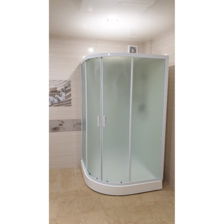 Душевая кабина Frank F408 White 80x80 без крыши