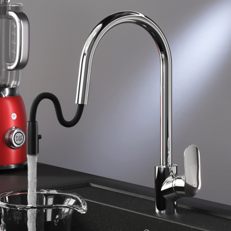 Смеситель для кухонной мойки AM.PM Like F8012000 Хром