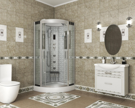 Душевая кабина Niagara Luxe NG-7715W 90x90