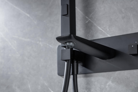 Смеситель Allen Brau Infinity 5.21007-31 (с внутренней частью) черный матовый