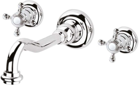 Смеситель для раковины Cezares Nostalgia NOSTALGIA-BLS1-01 с внутренней частью Смеситель для раковины Cezares Nostalgia NOSTALGIA-BLS1-01 с внутренней частью