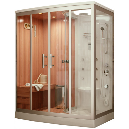 Душевая кабина с сауной Frank F-917 L 170x112