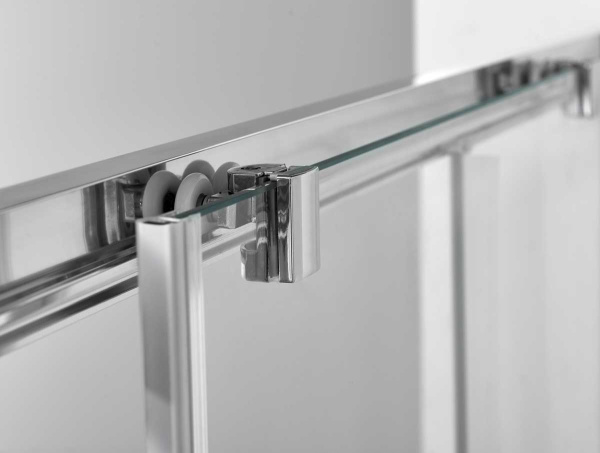 Душевая дверь в нишу Vincea Alpha VDS-3AL2160MT, 1600, хром, стекло текстурное