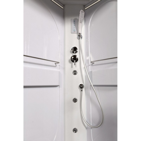 Душевая кабина DTO L 520 L LED+GM 120x80 с гидромассажем