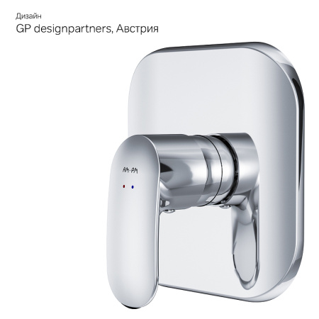 Смеситель для душа AM.PM Sensation F3075000 хром