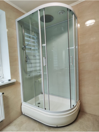 Душевая кабина Frank F412/1L White 120x80