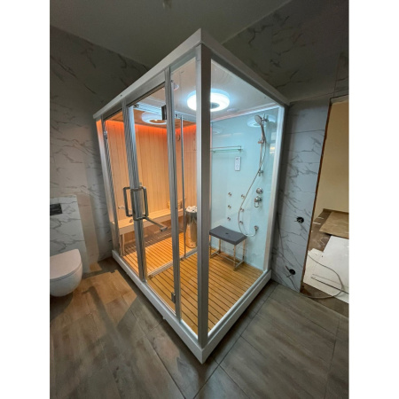 Душевая кабина с сауной Frank F-920 L 200x130