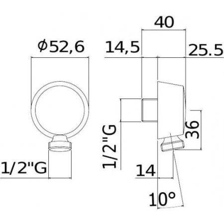 Смеситель Paffoni Blu 3 в 1 (сет 12) (с внутренней частью)