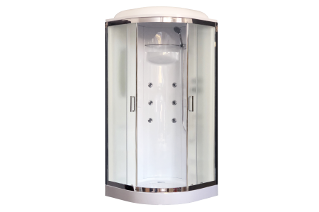 Душевая кабина Royal Bath 90HK2-M-CH (матовое) 90x90x217