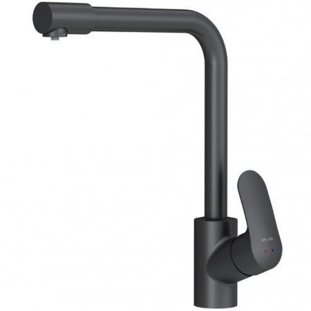 Смеситель для кухонной мойки AM.PM Like F8005722 Черный