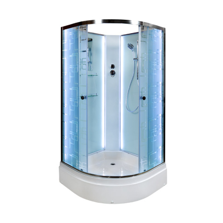 Душевая кабина DTO EM 2710 N LED 100x100