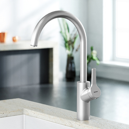 Смеситель для кухонной мойки Damixa Eclipse 310721400 Никель