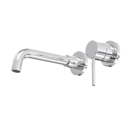 Смеситель для раковины Berges VENTAS R скрытого монтажа, раздельный, хром(076011)