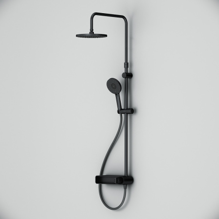 Душевая система AM.PM X-Joy F0785A622 Черная матовая