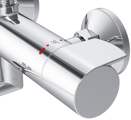 Смеситель Am.Pm X-Joy F85A50900 универсальный с термостатом Хром Смеситель Am.Pm X-Joy F85A50900 универсальный с термостатом Хром