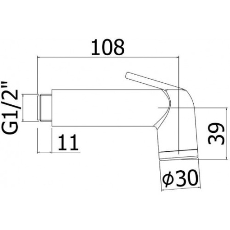 Смеситель Paffoni Blu 3 в 1 (сет 12) (с внутренней частью)