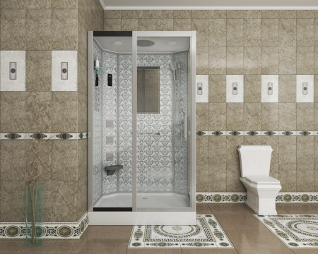 Душевая кабина Niagara Luxe NG-7711WL 120x90