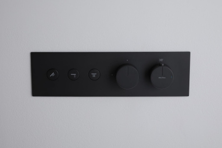 Смеситель Allen Brau Liberty 5.33003-31 (с внутренней частью) черный матовый