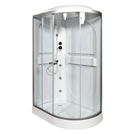 Душевая кабина DTO L 602 L GM 120x80 с гидромассажем