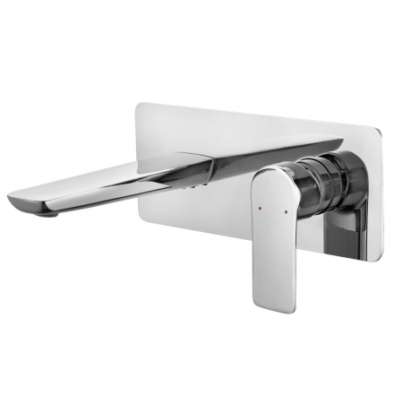 Смеситель для раковины Berges VENTAS S скрытого монтажа, совместный, хром(076005)