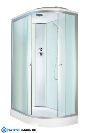 Душевая кабина Aquacubic 3126D L/R fabric white 120х80