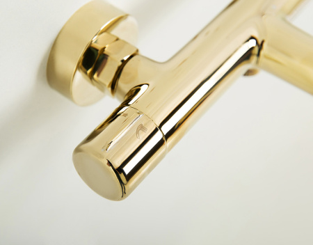 Смеситель для ванны BelBagno Uno UNO-VASM-ORO Золото