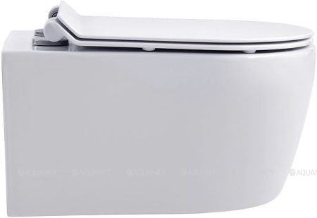 Унитаз Aquanet Smart W Tornado с сиденьем (Soft Close-SLIMSEAT) подвесной (332172)