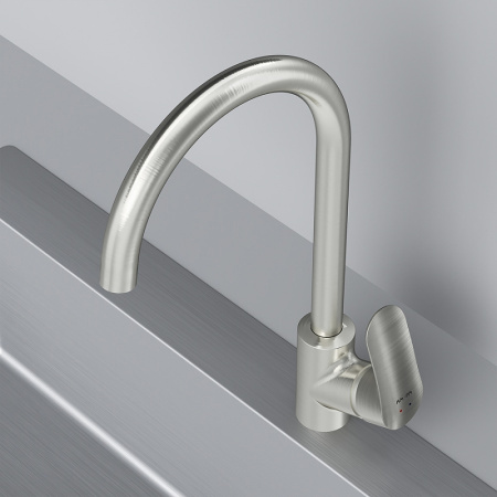 Смеситель для кухонной мойки AM.PM Like F8007711 Сатин