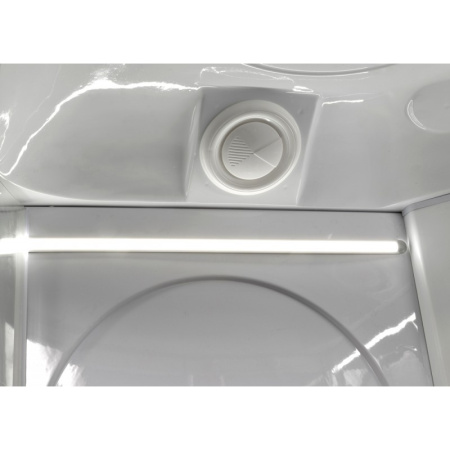Душевая кабина Deto L 520 R LED+GM 120x80 с гидромассажем Душевая кабина Deto L 520 R LED+GM 120x80 с гидромассажем
